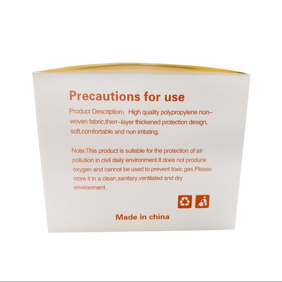 Kids Black Disposable Face Masks - Picture 4 of 5